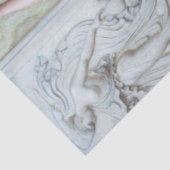 Neo-klassieke vrouwelijk homward-weefselkrant tissuepapier (Detail)