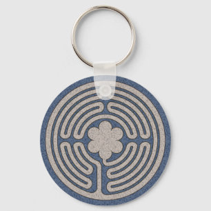 Neo Medieval Labyrinth Sleutelhanger