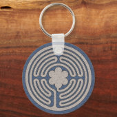 Neo Medieval Labyrinth Sleutelhanger (Voorkant)