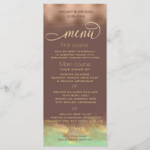 Neo mint cinnamon roos goud folie waterverf