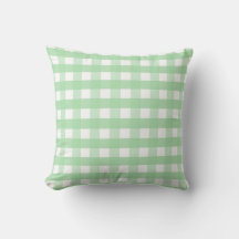 Neo Mint Green en White Gingham