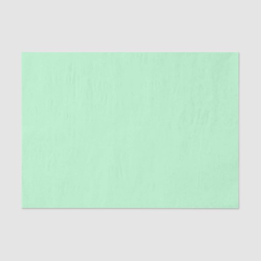 Neo Mint Green Solid Color Tissuepapier (Voorkant)