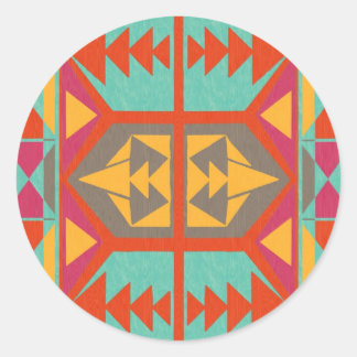 Neo Native Tribal Ronde Sticker