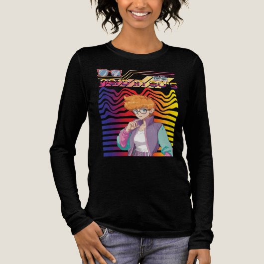 NEO NERD  Tri-Blend SHIRT (Voorkant)