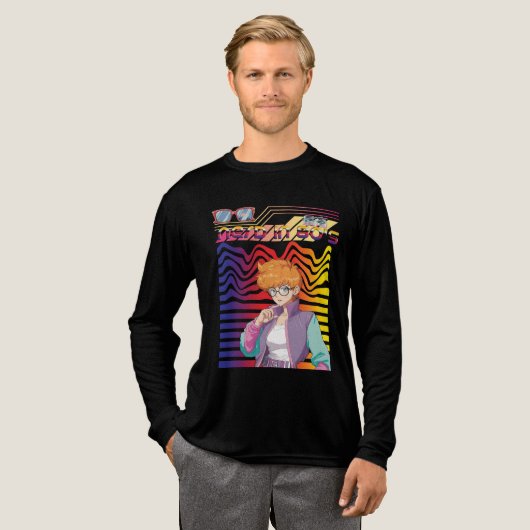 NEO NERD  Tri-Blend SHIRT (Voorkant)