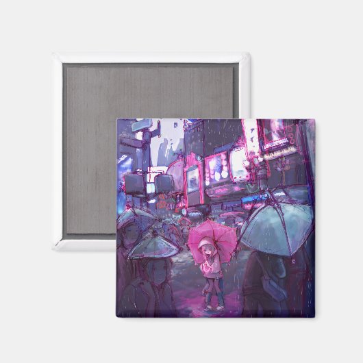 Neo New York Magnet (Voorkant / Achterkant)