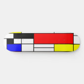 Neo-plasticisme Mondriaan stijl 1 Skateboard (Horizontaal)