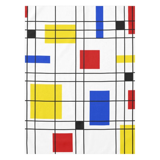 Neo-Plasticisme Tafelkleed (Voorkant)