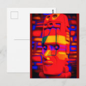 Neo-Polynesian Briefkaart (Voorkant / Achterkant)