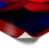 Neo-Polynesische Perfect Poster (Hoek)