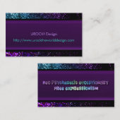 Neo Psychedelic Evolutionary Free Expressionism Visitekaartje (Voorkant / Achterkant)