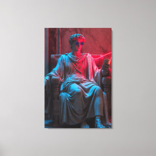 Neo-Romeinse remix Canvas Afdruk