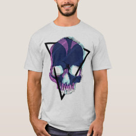 Neo Skull - Vaporwave Cyberpunk Skull T-shirt