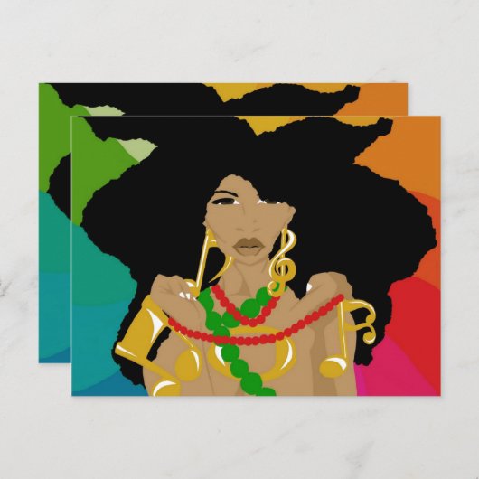 Neo Soulstress 3 (Sketchbook Pro) Briefkaart (Voorkant / Achterkant)