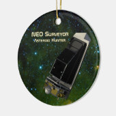 NEO Surveyor Asteroid Hunter Keramisch Ornament (Links)