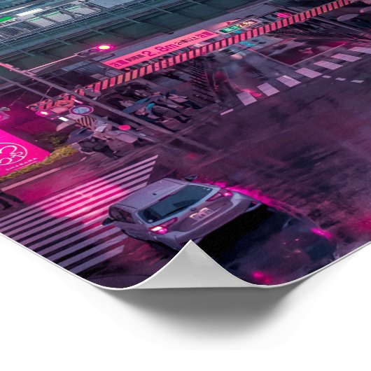 Neo Tokyo Metropolis Poster (Hoek)