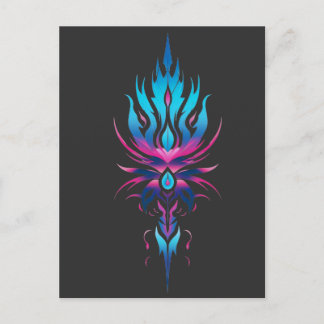 Neo-Tribal Sigil Briefkaart