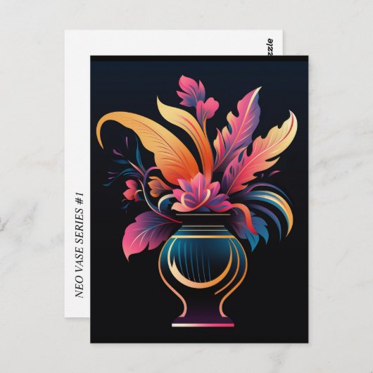 NEO VAAS #1 BRIEFKAART (Voorkant / Achterkant)