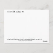 NEO VAAS #1 BRIEFKAART (Achterkant)