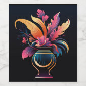 NEO VAAS #1 WIJN ETIKET (Enkel label)