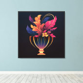 NEO VAAS #2 CANVAS AFDRUK (Insitu (Houten vloer))