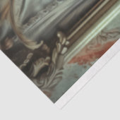 Neo Victoriaans Gotisch Donker Elegantie Portretku Tissuepapier (Detail)