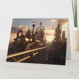 Neo-Victoriaans Steampunk Train | Kaart