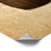 Neo-Victoriaans wereldreiziger Atlas Steampunk Poster (Hoek)