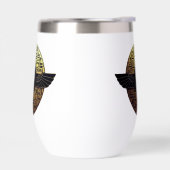 NeoAnkh 3D Golden Winged Ankh & Hieroglyphs Disk (Links)