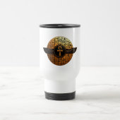 NeoAnkh 3D Golden Winged Ankh & Hieroglyphs Disk Reisbeker (Center)