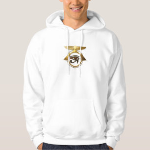 NeoAnkh 3D Oog van Horus & Vleugelige Zonneschijf Hoodie