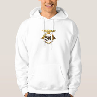 NeoAnkh 3D Oog van Horus & Vleugelige Zonneschijf Hoodie