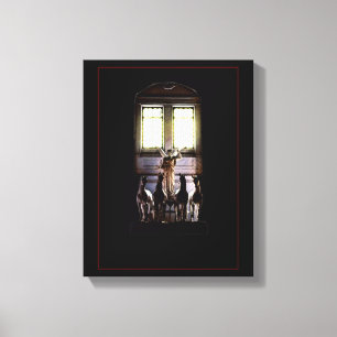 Neoclassicistisch marmeren beeldhouwdoek canvas afdruk