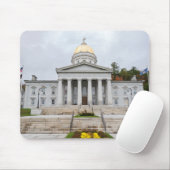 neoclassiek staatskapitolgebouw in montpelier muismat (Met muis)