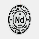 Neodymium Element keramisch Ornament (Rechts)