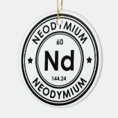 Neodymium Element keramisch Ornament (Links)
