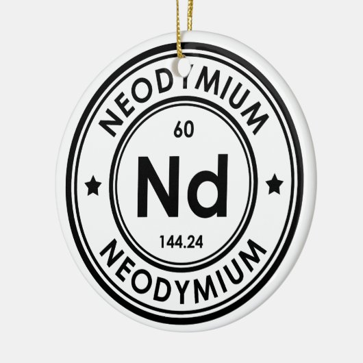 Neodymium Element keramisch Ornament (Links)