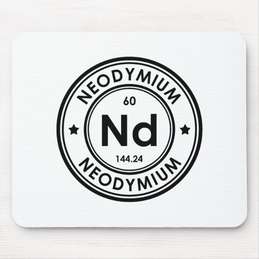 Neodymium Element Muismat (Voorkant)