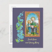 NeoGothic St. Anne en Young Mary (SAU 29) Briefkaart (Voorkant / Achterkant)