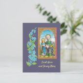 NeoGothic St. Anne en Young Mary (SAU 29) Briefkaart (Staand voorkant)