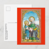 NeoGothic St. Anne en Young Mary (SAU 29) Briefkaart (Voorkant / Achterkant)