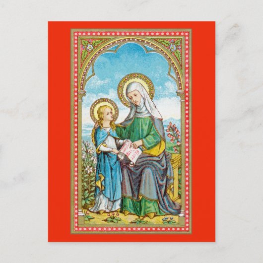 NeoGothic St. Anne en Young Mary (SAU 29) Briefkaart (Voorkant)