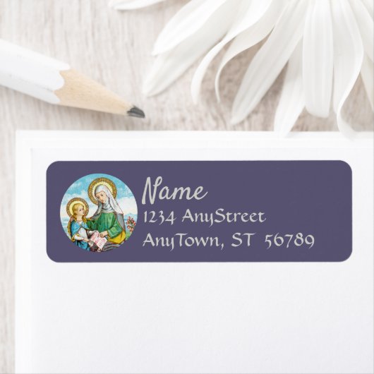 NeoGothic St. Anne en Young Mary (SAU 29) Etiket (Insitu)