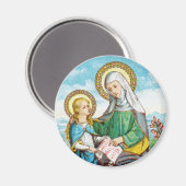 NeoGothic St. Anne en Young Mary (SAU 29) Magneet (Voorkant / Achterkant)