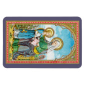 NeoGothic St. Anne en Young Mary (SAU 29) Magneet (Horizontaal)