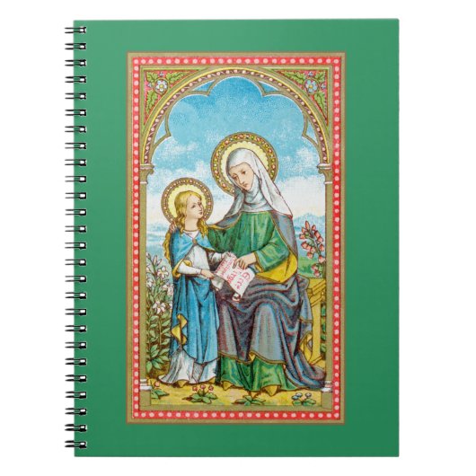 NeoGothic St. Anne en Young Mary (SAU 29) Notitieboek (Voorkant)