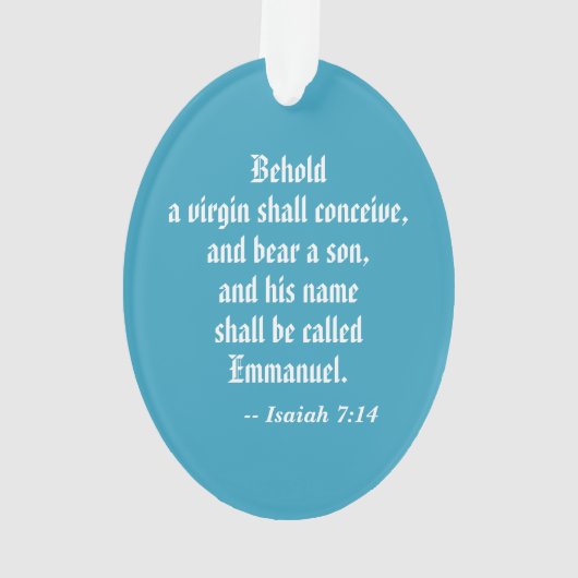 NeoGothic St. Anne en Young Mary (SAU 29) Ornament (achterkant)