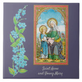 NeoGothic St. Anne en Young Mary (SAU 29) Tegeltje (Voorkant)