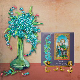 NeoGothic St. Anne en Young Mary (SAU 29) Tegeltje