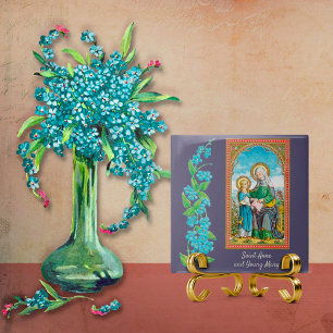 NeoGothic St. Anne en Young Mary (SAU 29) Tegeltje